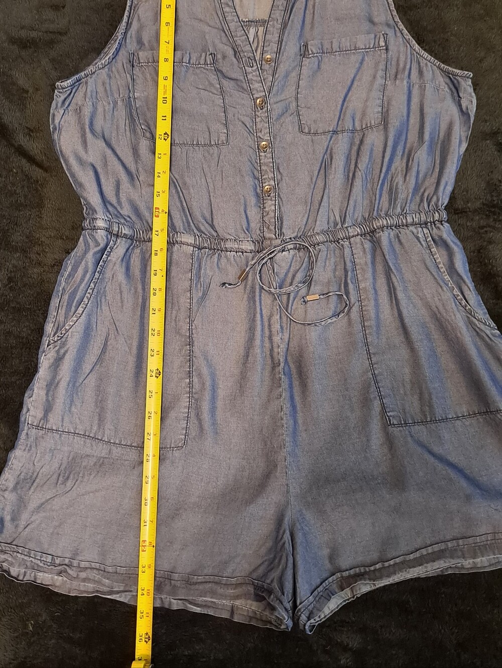 Blue Denim-Look Jumper - Picture 6 of 6